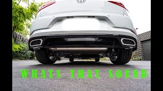 2017 VW Golf R Line Mk75 TSI 14 Resonator Delete Part 2 [upl. by Ammeg]