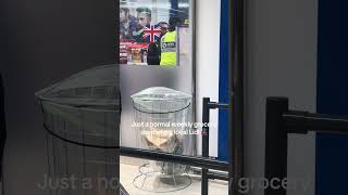 Shop thief caught in lidl in Luton uk shoplifting Luton shorts [upl. by Yaja]