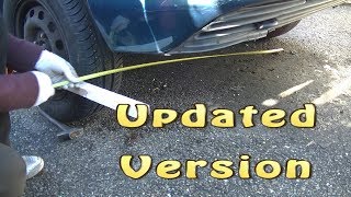 How to adjust front wheel alignment  EASY [upl. by Legnaesoj]