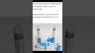 Blood Coagulation Test PTINR aPTT Test [upl. by Jacobson]