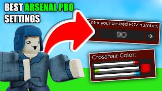 BEST ARSENAL SETTINGS IN 2024 Roblox Arsenal [upl. by Atrebla]