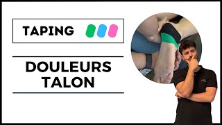 TAPING pour des DOULEURS au TALON [upl. by Seaton]