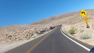 Death Valley Motorcycle Ride Stovepipe Wells to Panamint Springs [upl. by Elttil767]