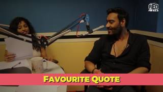 Ajay Devgn Reveals His Favourite Quote  Slambook With Malishka [upl. by Ebeneser205]