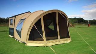 2016 Cabanon Orion trailer tent review Camping amp Caravanning [upl. by Aicenav734]