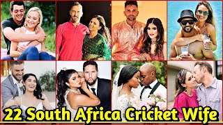 22 South African Cricketers Wife  Most Beautiful Wives Of South Africa Cricketers 2023 [upl. by Decato]