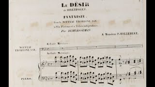 Jules Demersseman  Fantaisie sur Le Désir de Beethoven [upl. by Nylahsoj769]