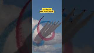 SHORTS  Red Arrows unleash Corkscrew at RAF Waddington [upl. by Burman]