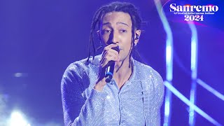 Sanremo 2024  Ghali canta Casa mia [upl. by Anderea]