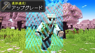 【マイクラ】進捗解除でバリアが広がる世界でマインクラフト！ [upl. by Nelubez]