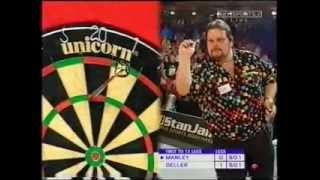 Peter Manley v Keith Deller Rd 2 2003 World Matchplay Darts Part 1 [upl. by Iaka]