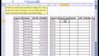 YTLE65 Merge 2 Tables VLOOKUP amp Advanced Filter [upl. by Atihcnoc]