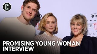 Promising Young Woman Interview Bo Burnham Carey Mulligan amp Emerald Fennell [upl. by Hgieliak]