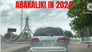 Drive with us Abakaliki in 2024 ebonyi state southeast Nigeria [upl. by Sadler]