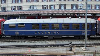 Gourmino Restaurant Car  Glacier Express  2008 [upl. by Coulter]