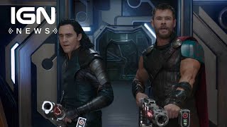 Thor Ragnarok Odin New of Major Cosmic Threats  IGN News [upl. by Kroy]