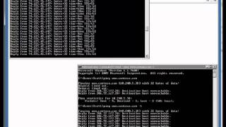 Ping and Tracert walkthroughsWeek1 [upl. by Assilim]