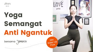 Yoga Anti Ngantuk Lelah amp Letih untuk Boost Energi  Energising and Balancing Flow  Power Vinyasa [upl. by Llenroc]