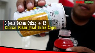 MUDAH MERACIK PAKAN JAHAT UNTUK SOGON [upl. by Nairde]