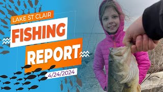 The Lake St Clair Fishing Report 4242024 [upl. by Anselma]