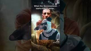 necronomicon meme humor lovecraft eldritchhorror eldritchsoup cosmichorror cthulhu [upl. by Juieta]