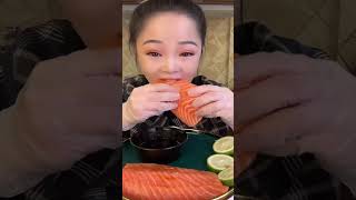 🔥🥓 ASMR MUKBANG Spicy Pork Belly amp Crunchy Bites 매운 삼겹살과 바삭한 소리의 완벽한 조화 🎧😋 ASMR mukbang short [upl. by Aimac]