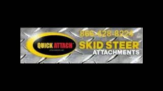 Quick Attach Solideal Skid Steer Over the Tire Track Demo [upl. by Joe722]