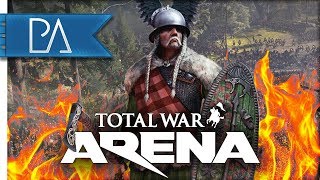 SCORCHED EARTH POLICY  Vercingetorix  Total War Arena Gameplay [upl. by Torbart]