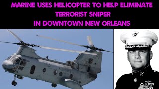 Marine uses Helicopter to Help save New Orleans [upl. by Murray]