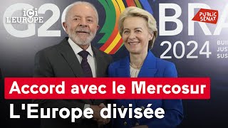 Accord avec le Mercosur lEurope divisée [upl. by Gilbye]