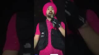 Diljit Dosanjh in Hyderabad diljitdosanjhconcert diljitdosanjh shots concert hyderabad viral [upl. by Nohtanoj]