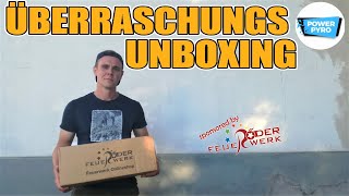 ÜBERRASCHUNGS UNBOXING 2020🤔 Röder Feuerwerk  Power Pyro [upl. by Elgna888]