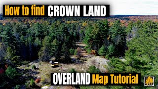 How to Find Crown Land Overland Map Tutorial [upl. by Isolt491]