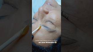 EPILACIÓN DE CEJAS CON CERA 🍯 Brows  Wax  cejas  Brows desing  venezuela belleza cejas [upl. by Anuait109]