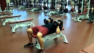 Close Grip Dumbbell Bench Press [upl. by Akoyn]