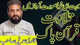 Tilawat  Quran E Pak  Qari adeel Sab [upl. by Fara]