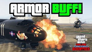 GTA 5  New ARMOR BUFF For Sparrow amp Bombushka Before amp After Comparison [upl. by Zebada483]