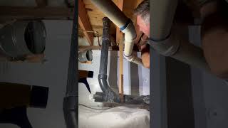 ABS Pipe Leaky Leak plumbing plumber va [upl. by Dorsey]