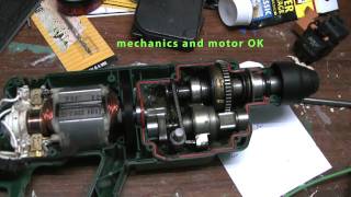 Bosch Hammer PBH 160R checking motor and interior mechanics after failure [upl. by Archangel446]