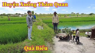 Chủ Tịch Huyện Cử Nhân Viên Xuống Thăm Quan Và Khảo Sát Cánh Đồng Lúa Trong Việt Phi Farm [upl. by Ahtoelc290]