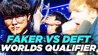 LS  TELEMCOM WAR WORLDS QUALIFIER FAKER VS DEFT  T1 vs KT [upl. by Buerger]