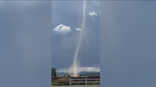 Dust Devil Tornado Whats a landspout [upl. by Illoh]