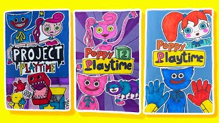 HAZ UN LIBRO PARA JUGAR  Poppy playtime y Project playtime [upl. by Ajim843]