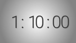 70 Minutes 1 hr 10 min countdown Timer  Beep at the end  Simple Timer  min [upl. by Erdne]