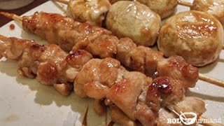 Recette de brochettes de poulets sauce yakitori japonaise  Yakitori recipe [upl. by Emerej]