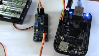 PCA9685 Beaglebone Black [upl. by Lorena]