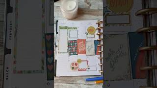 Plan With Me  Happy Planner Vertical Layout  Planner Ideas planner functionalplanning stickers [upl. by Ellehcem744]