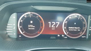 Skoda Octavia 2020 20 TDI Acceleration 0184 kmh [upl. by Eetsud714]