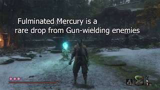 Sekiro Optimized Fulminated Mercury farm [upl. by Eibmab]