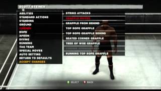 WWE 13 Scott Steiner Moveset [upl. by Tsiuqram]